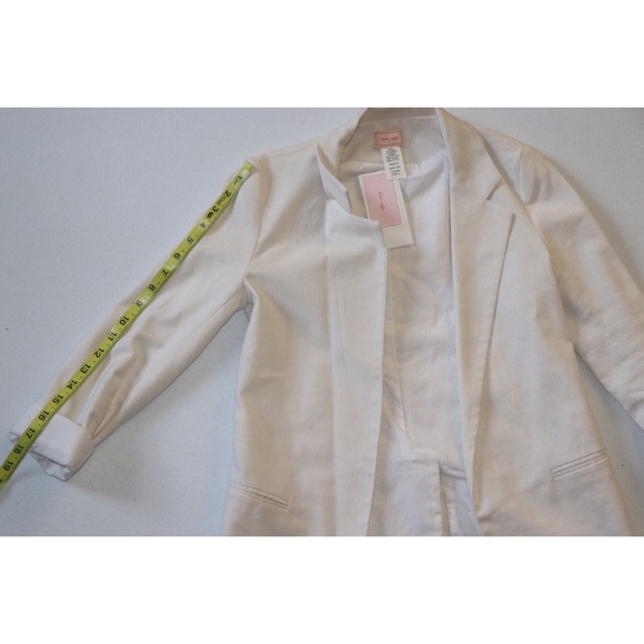 Love...ady Linen Blend Blazer Size XS - Picture 7 of 10
